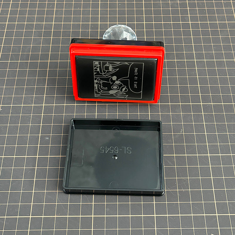 Custom logo or name stamp