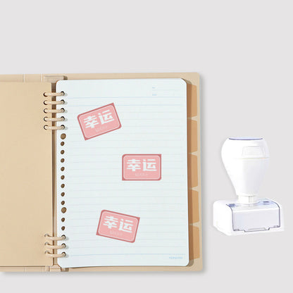Customizable Photopolymer Logo Stamp for Coffee Cups & Bubble Tea Shops