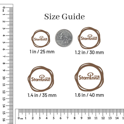 Custom Wax Seal Stamp with Your Logo or Artwork