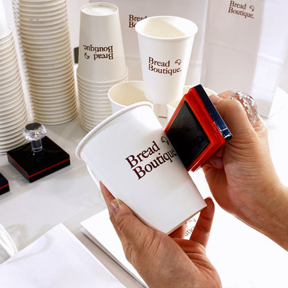 Custom logo or name stamp