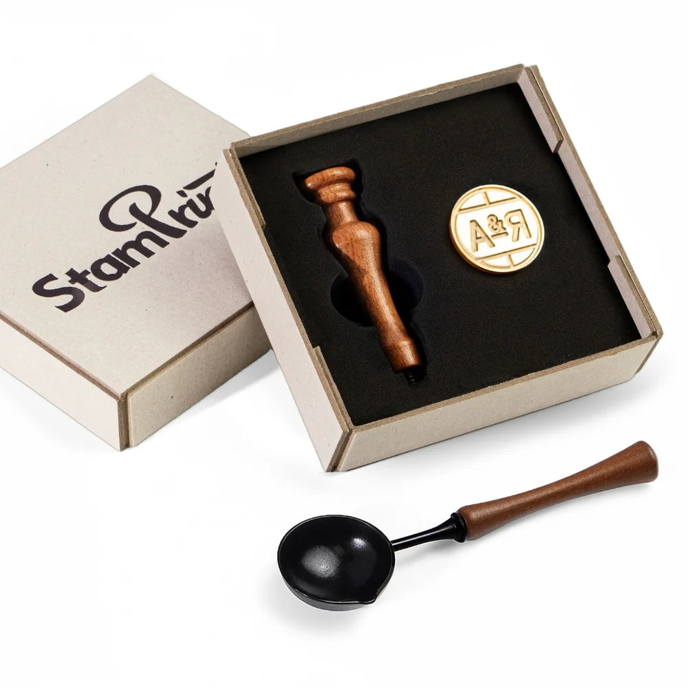 Custom Wax Seal Stamp with Your Logo or Artwork