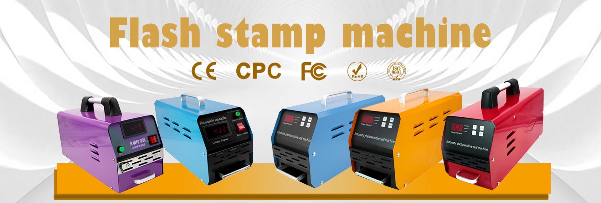 flash stamp machine