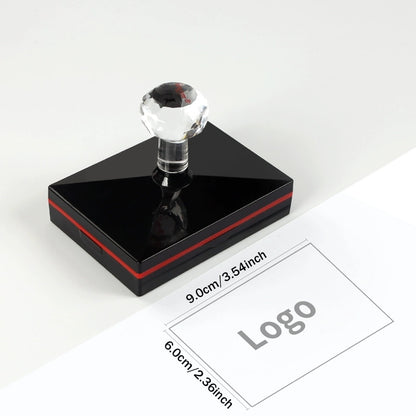 Custom logo or name stamp
