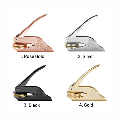 Custom Embosser with Your Logo / Artwork – Official Certification Seal