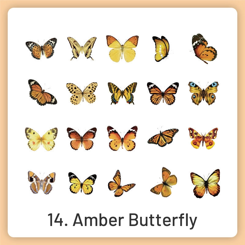 Natural History Museum Insect and Plant Vinyl Stickers