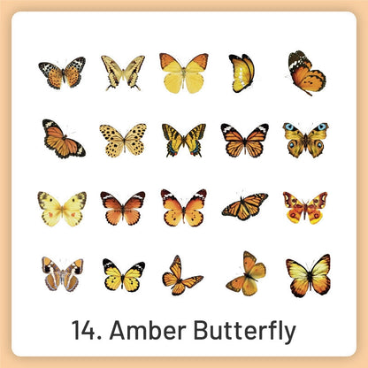 Natural History Museum Insect and Plant Vinyl Stickers