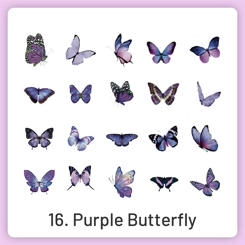 Natural History Museum Insect and Plant Vinyl Stickers